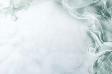 Obraz premium Ethereal smoke effect digital art white background abstract overlaid transparency visual design