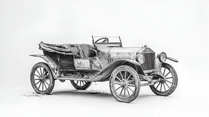 car, vintage, auto, vehicle, old, automobile, wheel, transport, classic, antique, transportation, retro, toy, vector, model, illustration, truck, engine, silhouette, motor, black, design, drawing