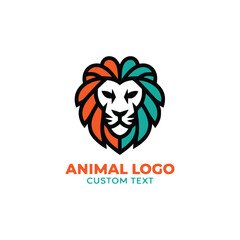 Powerful Lion Logo 