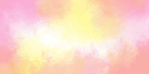 cloudy sky, colorful watercolor background. Vintage style. Hand painted texture. smoky, smoke, fog, color, splash, design, colorful, beautiful, rainbow, pattern, Fantasy, grungy. vector illustration.