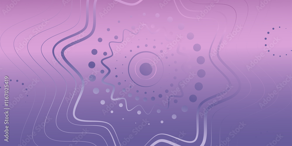 Poster abstract geometric background. abstract patterns in the form of multi-pointed stars on a gradient ba