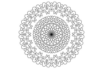 Mandala Design with Beautiful Work