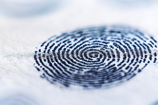 Digital account verification  kyc process using fingerprint and id scanning for authentication