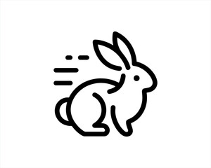 Rabbit logo design