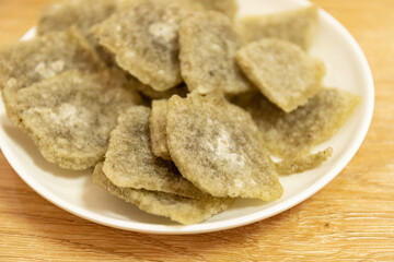 Chinese Beijing food snack fried enema
