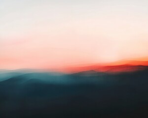 Fototapeta premium Abstract blurred background with beautiful sunrise light, blurred gradient, bokeh effect, soft light, and warm colors. Vector illustration vintage abstract background with blurred sun rays, sunset sky