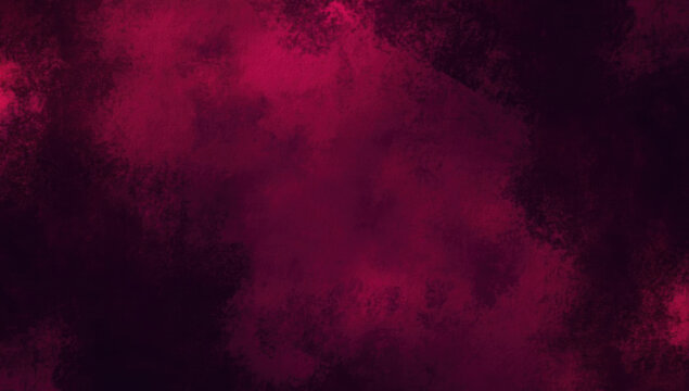Black dark purple red burgundy wine magenta maroon plum watercolor water. Abstract art colorful background. Chaos daub stain grunge dirty smoke fog.Fantasy dramatic storm night sky with clouds.Design