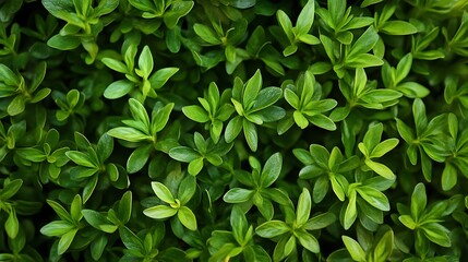 Fototapeta premium Lush Green Foliage: A Vibrant Display of Nature's Beauty