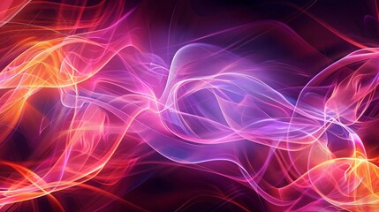 abstract background with glowing lines