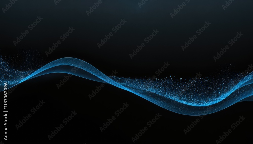 Poster modern abstract waves with abstract white on soft light background modern futuristic concept modern 