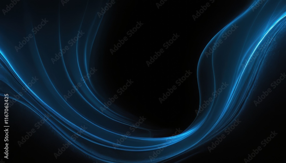 Poster modern abstract waves with abstract white on soft light background modern futuristic concept modern 