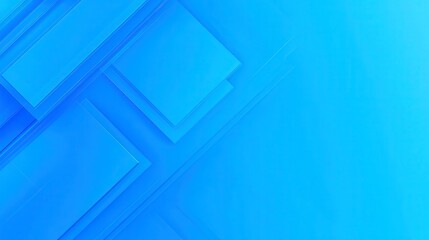 Fototapeta premium Vibrant Blue Gradient, a dynamic blend of azure hues creating a modern technological backdrop, ideal for digital designs or innovative presentations.