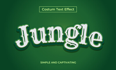Jungle | Editable Creative Text Effects