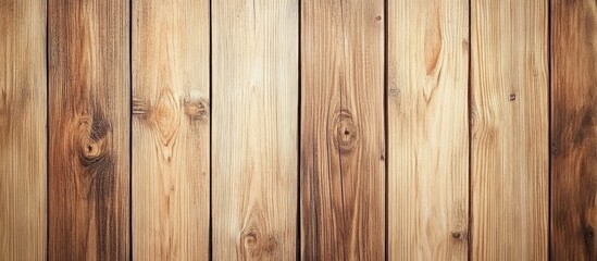 Naklejka premium Light brown wooden background with a smooth texture perfect for natural themed designs and rustic aesthetics in graphic projects