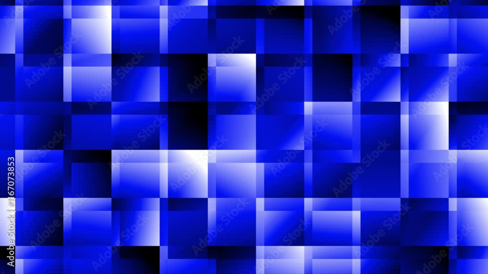 Poster abstract glowing blue stop motion texture background seamless loop video