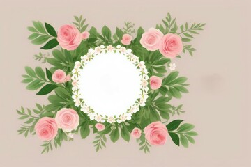 Fototapeta premium Floral Poster