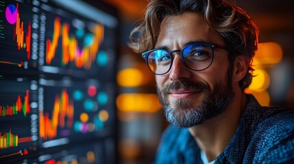 Analysts sharing insights during a collaborative online conference on market trends