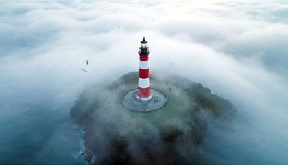 Lighthouse Ocean Sea Nature Marine Coastline Horizon Environment