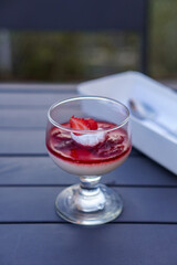 The nice taste of Indonesian drink in Purwokerto City, Central Java, Indonesia. It was taken on January 01, 2025 by a professional. It's a nice drink with Indonesian culture