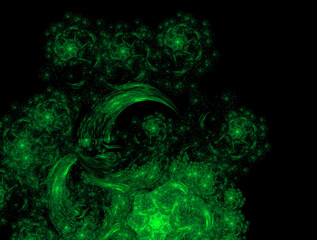 Imaginatory fractal abstract background Image