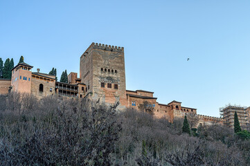 Fototapeta premium Alhambra palace and fortress complex, Spain