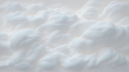 Fototapeta premium Soft white cloud-like texture on a smooth gradient background. dreamy atmosphere and abstract design