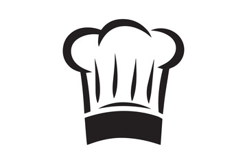 Chef hat vector and silhouette