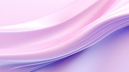 Abstract wall pattern with soft curves, space on the right, hard light, light lavender background,generative ai illustration