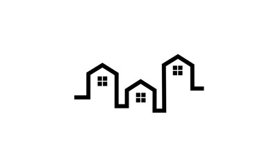 real estate house logo