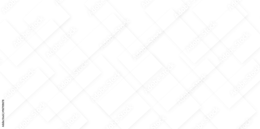 Poster abstract modern white and gray pattern geometric luxury gradient line background. abstract white squ