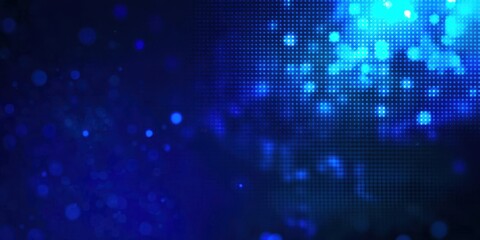 Blue background with a lot of dots