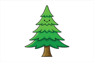 cedar vector,  icon vector illustration, cedar silhouette of a cedar isolated on a white background, eps, png, svg, vector,