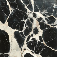 black marble texture with white veins abstract pattern minimalist design seamless background