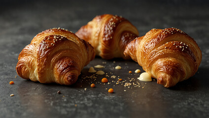 Croissant food with new look