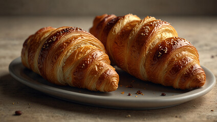 Croissant food with new look