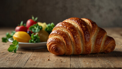 Croissant food with new look