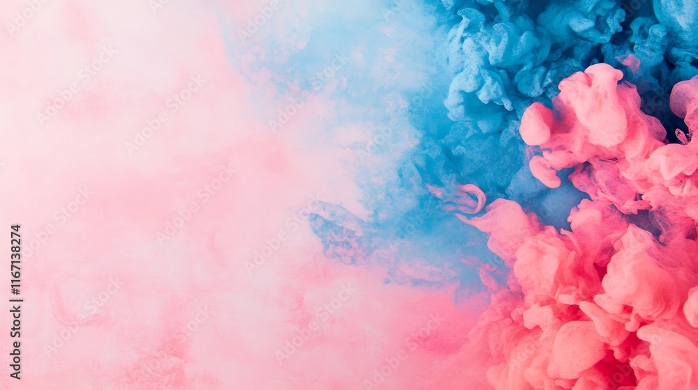 Poster pastel gradient background with soft blur effect for aesthetic and calming digital designs