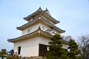 香川　丸亀城　天守　本丸側