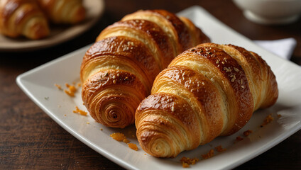 Croissant food with new look