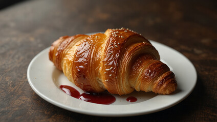 Croissant food with new look