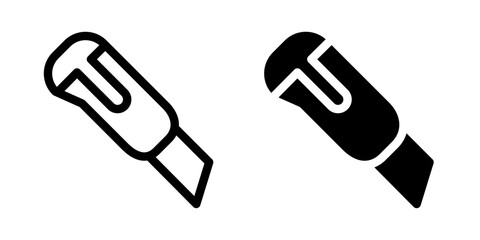 Cutter icon design template
