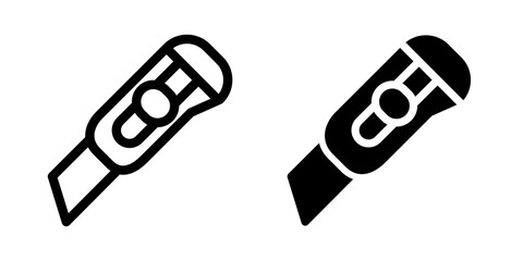 Cutter icon design template