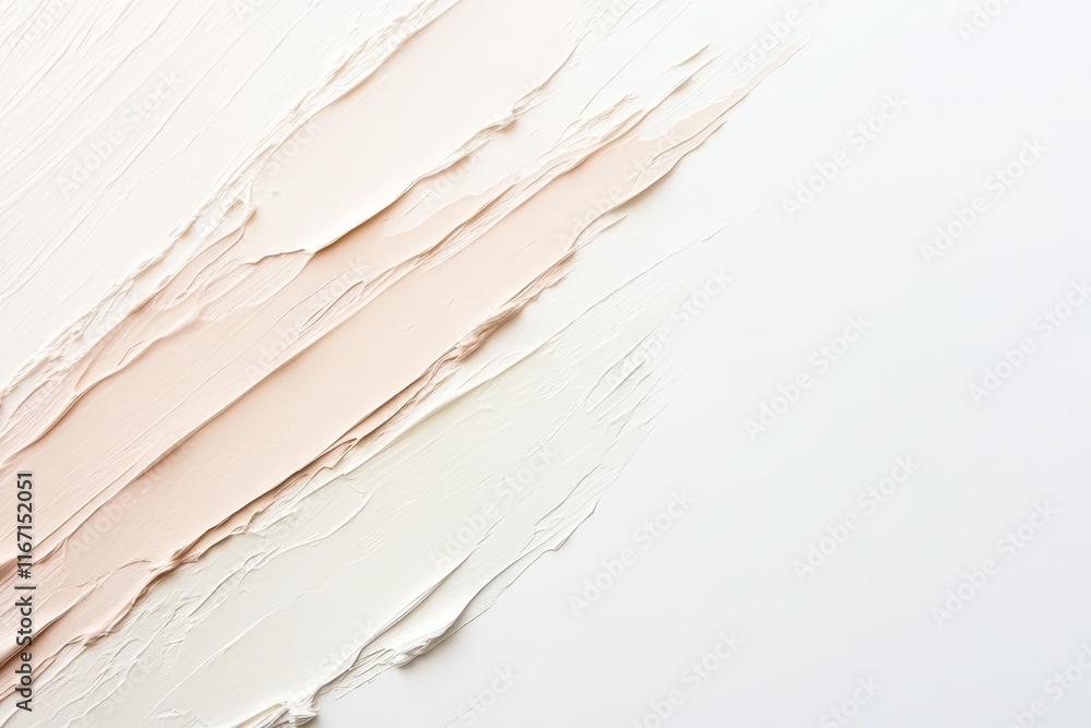 Poster artistic blend of soft beige and white textures creating a soothing backdrop for creative projects. 