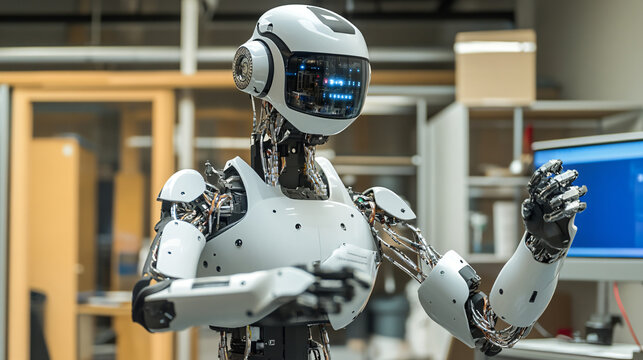 AI-driven quantum computing for advanced robotics, using quantum algorithms to optimize robot perception, motion, and interaction with environments.