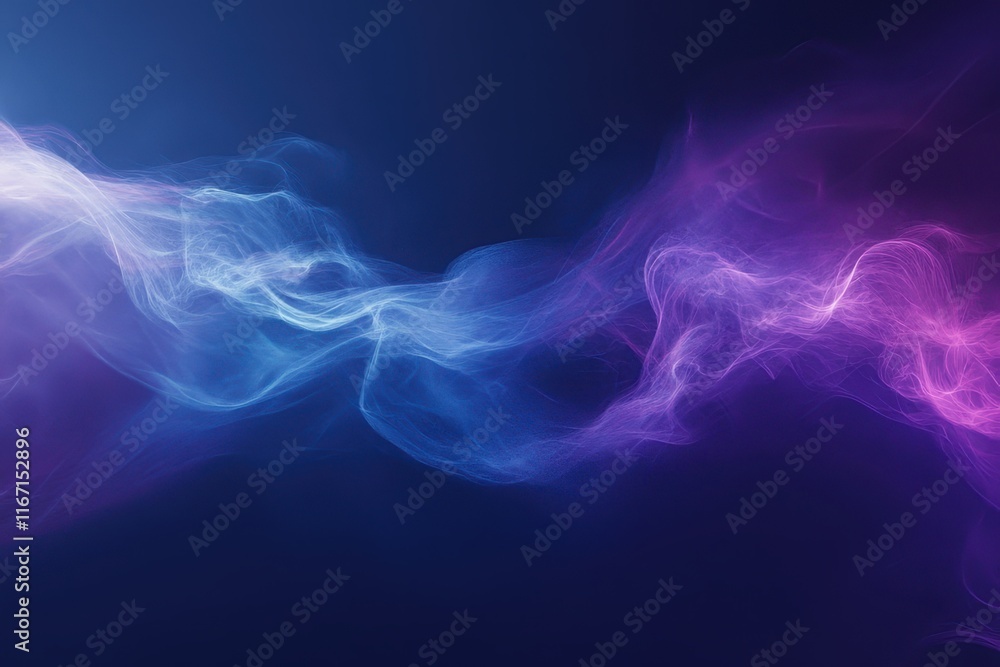 Poster colorful wisps of smoke dance across a dark background creating a mesmerizing visual tapestry at dus