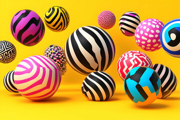 Obraz premium Abstract 3D Sphere Illustration