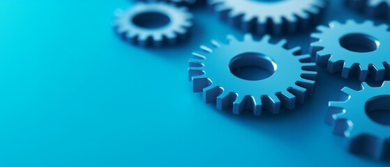 3D depiction of digital transformation integration, optimizing systems and processes, enhancing innovation, and fueling growth strategies for businesses in a digital-first world