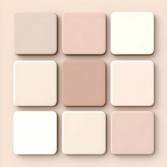 Neutral Tones 3D Abstract Background