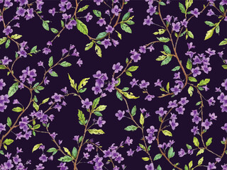 seamless floral background