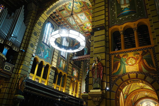 Mosteiro de Sao Bento in Sao Paulo, Brazil - ブラジル サンパウロ サン ベント修道院